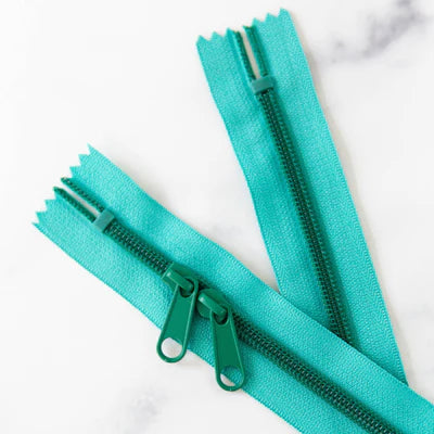 Zipper 30" - Turquoise