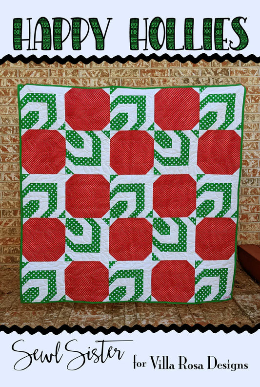 Happy Hollies - Quilt Pattern