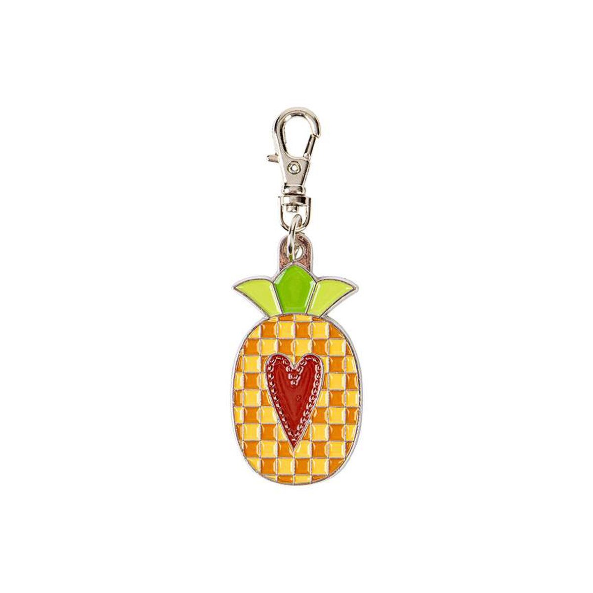 Lori Holt Pineapple Enamel Charm