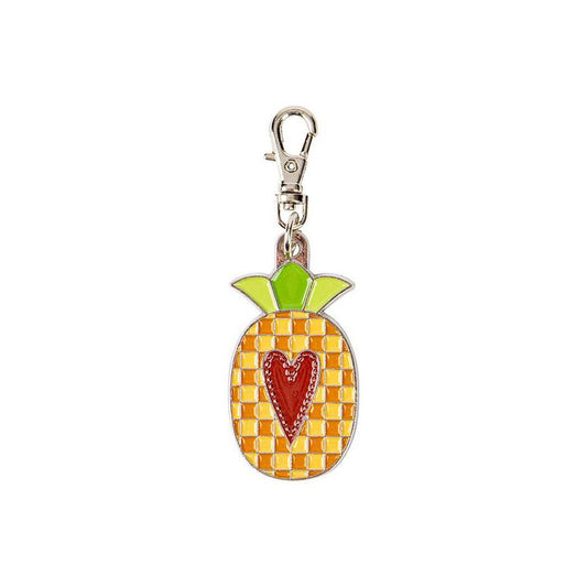 Lori Holt Pineapple Enamel Charm