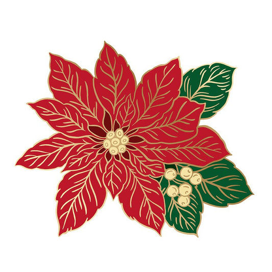 Poinsettias at Christmas - Needle Minder