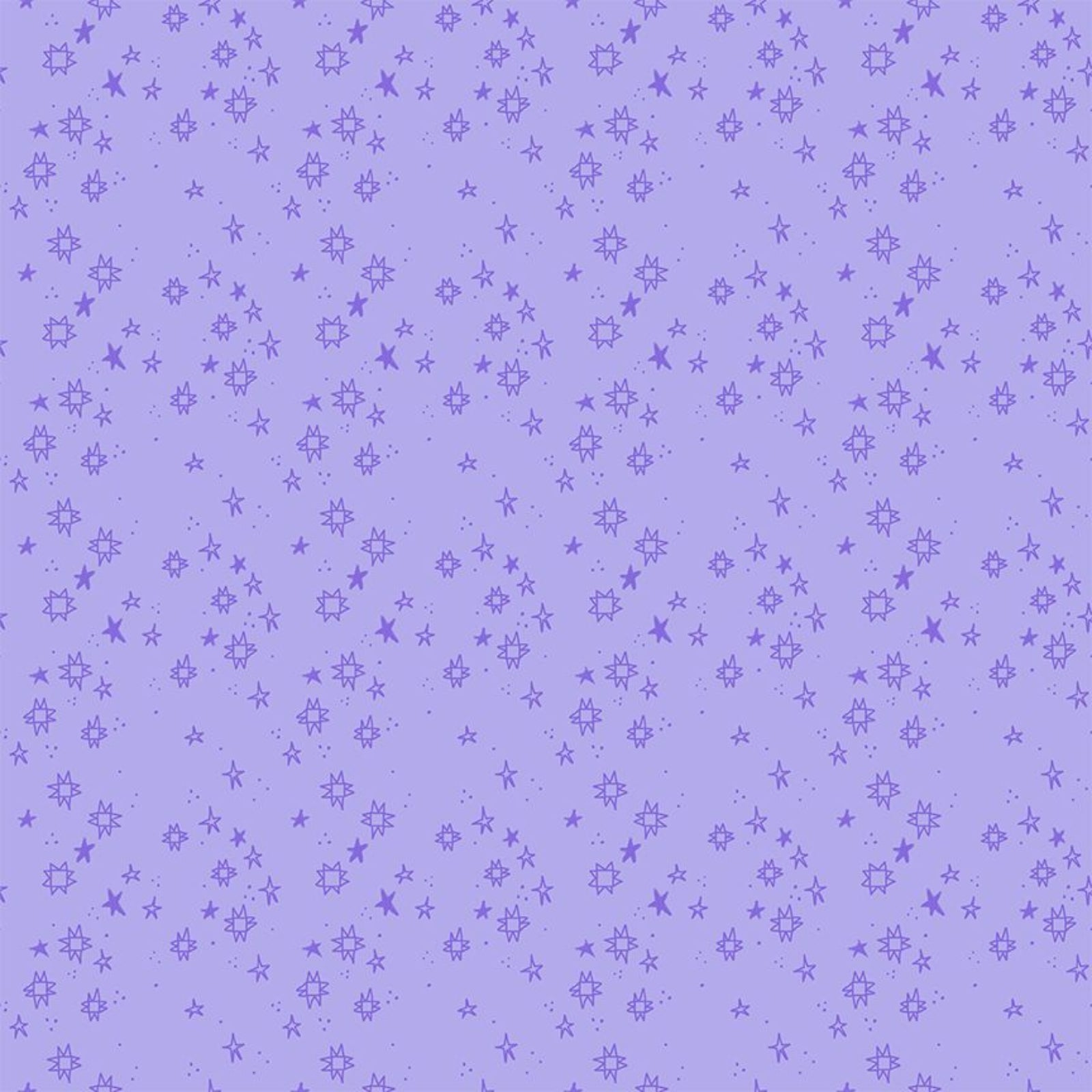 Purple fabric with star pattern