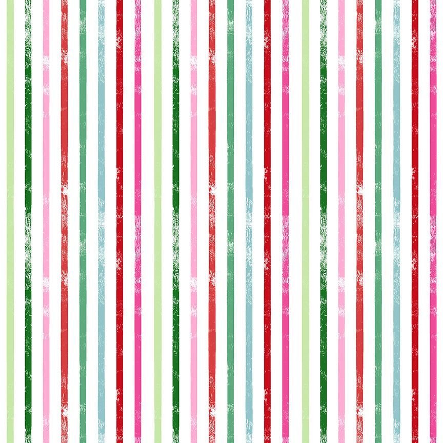 Festive Feline - Weathered - Rainbow