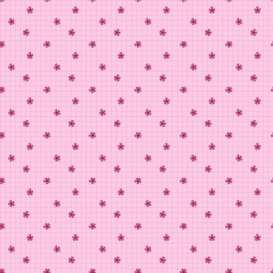 Lazy Sunday - Flower Grid - Rose