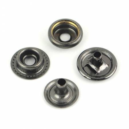 Snap Fasteners Gunmetal 20