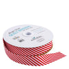 Single Fold Binding - 1/8" Bias Stripe - Red