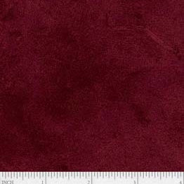Deep red mottled fabric
