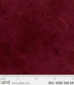 Deep red mottled fabric