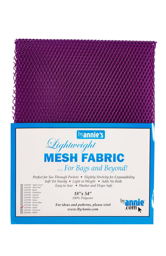 Lightweight Mesh Fabric - Tahiti - 18" x 54"