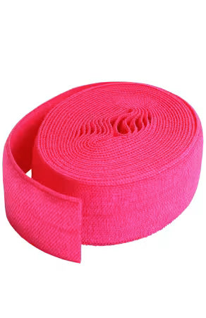 Fold-over Elastic - 7/8" x 2 yard - Lipstick
