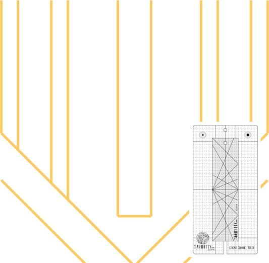 Sariditty - Linear Channel Ruler Set