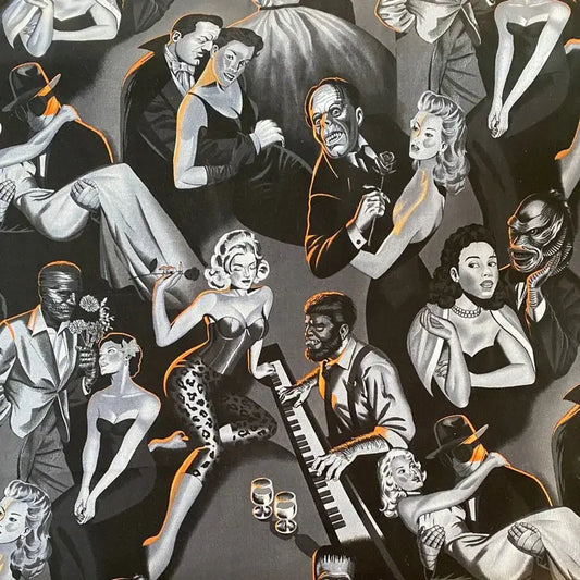 Scream Date - Black & White