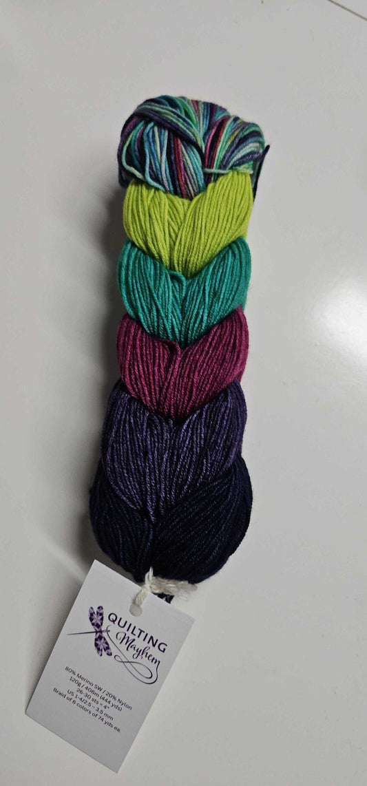 Seahawk Spirit Yarn Braid