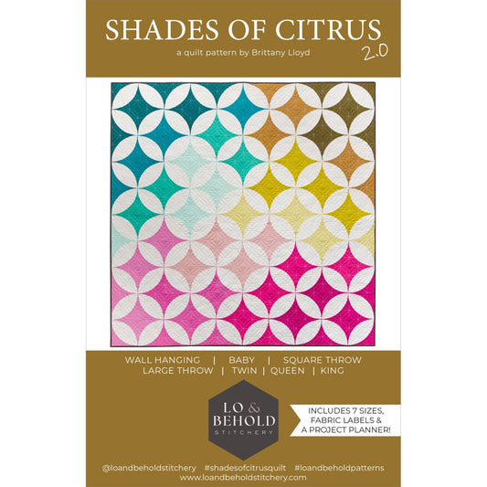 Shades of Citrus - Quilt Pattern