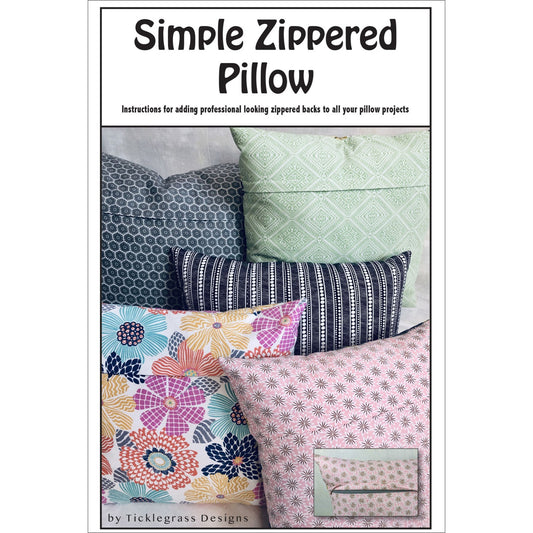 Simple Zipper Pillow