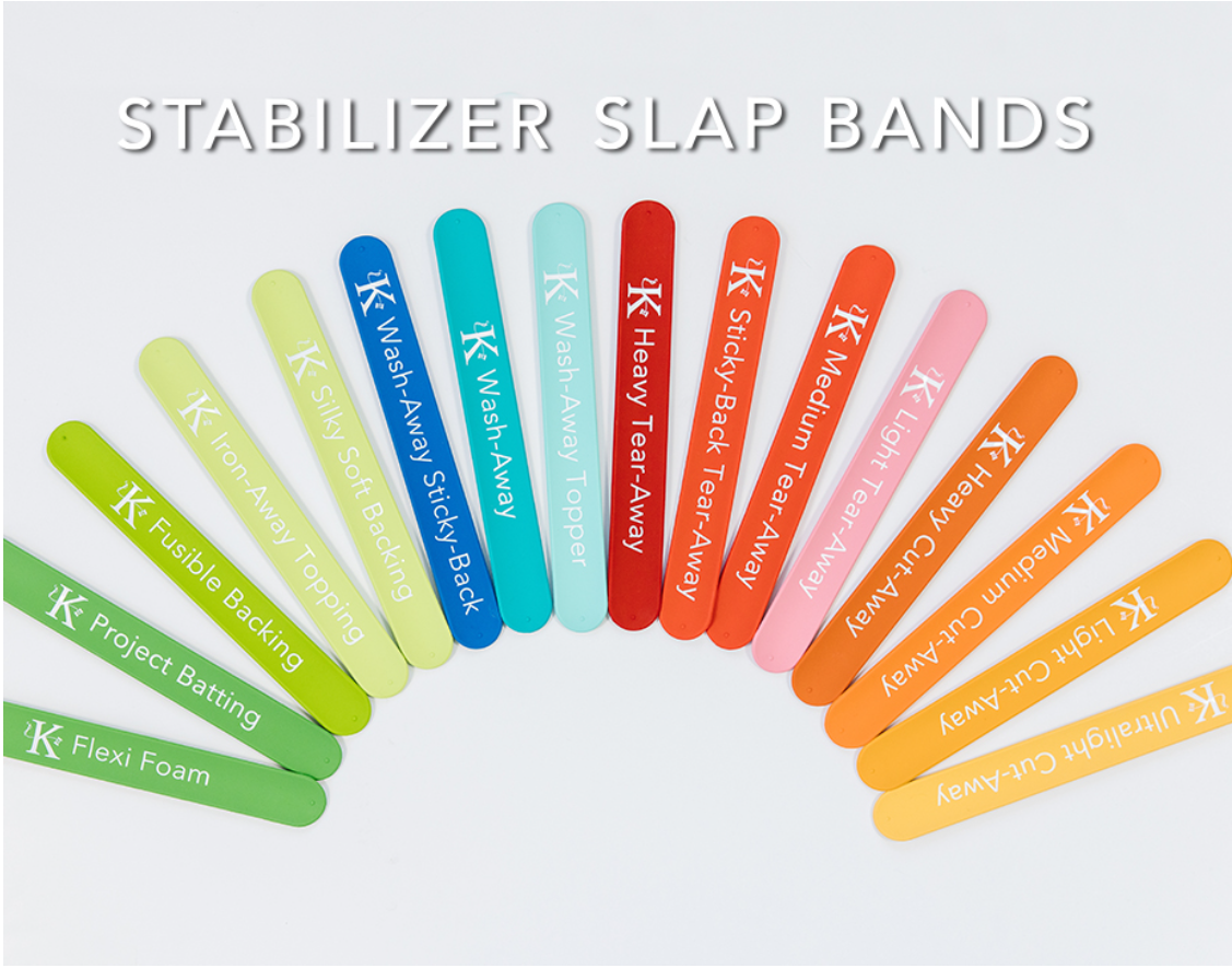 Stabilizer Slap Bands Set of 16