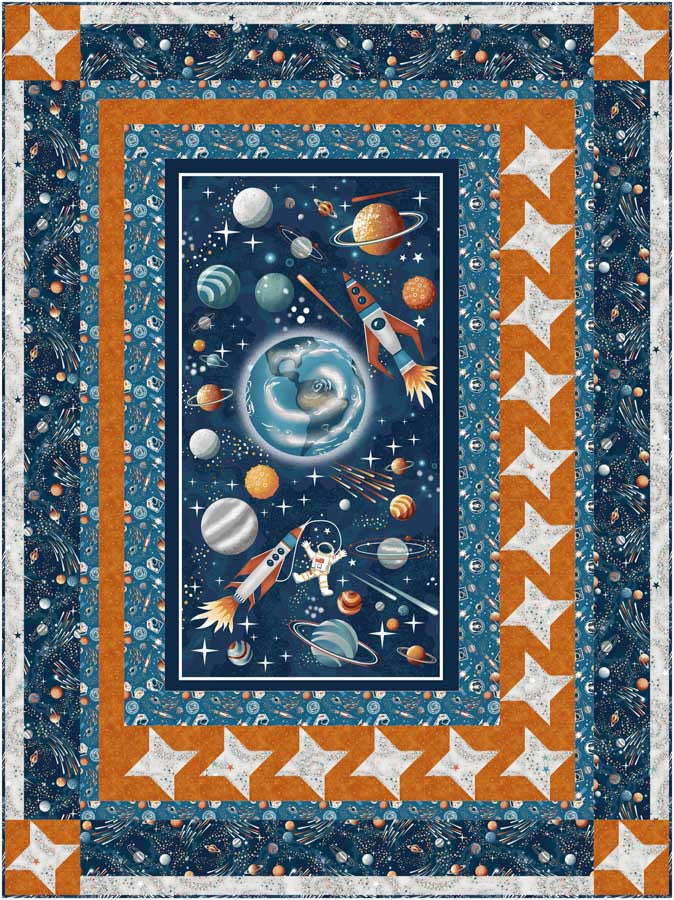 Milky Way Glow - Star Studded - Quilt Kit