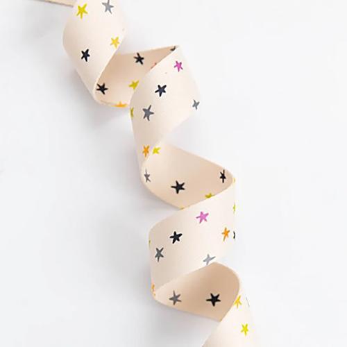 Starry Webbing 1 1/2 " - Natural/Magic