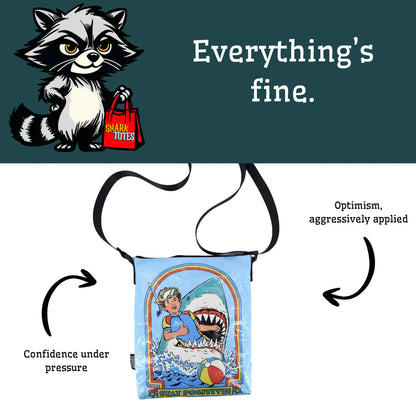 Stay Positive - Messenger Bag