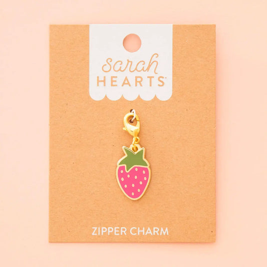 Strawberry - Zipper Charm
