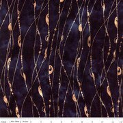 String Theory - Batik Rayon - Black Bean