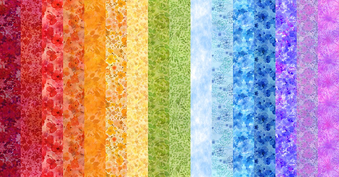 Blooming Day & Night - Strip Roll