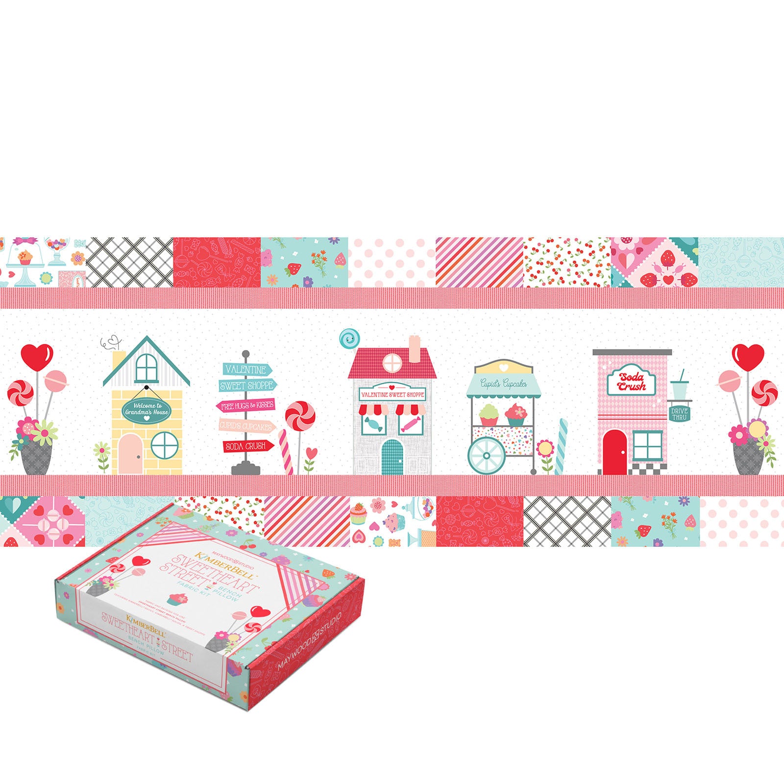 Pre-Order - Sweetheart Street Bench Pillow - Bundle 
