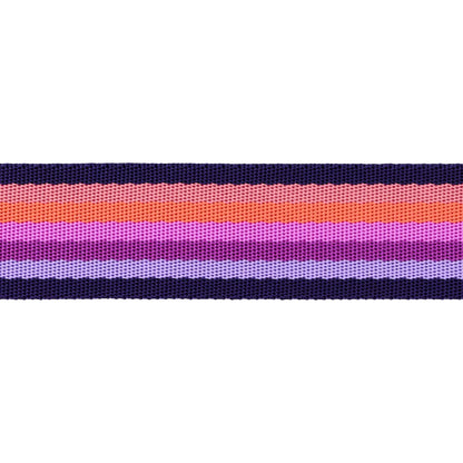 Floral Reef 1.5" Webbing - Smooth Sailing - Ultra Violet 3yds