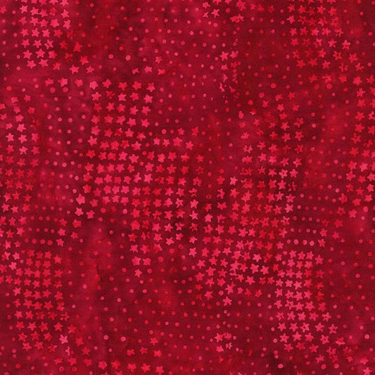 Batik - Patriot Pride - Stars & Dots - Brave