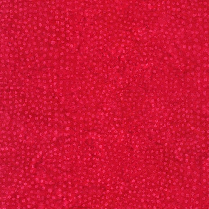 Batik - Patriot Pride - Packed Wavy Dots - Red