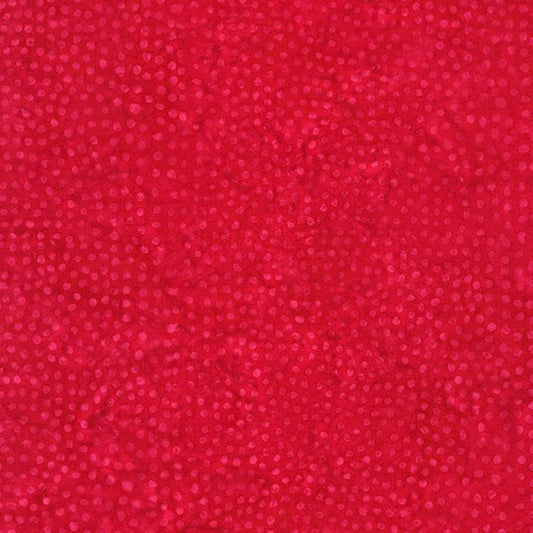 Batik - Patriot Pride - Packed Wavy Dots - Red