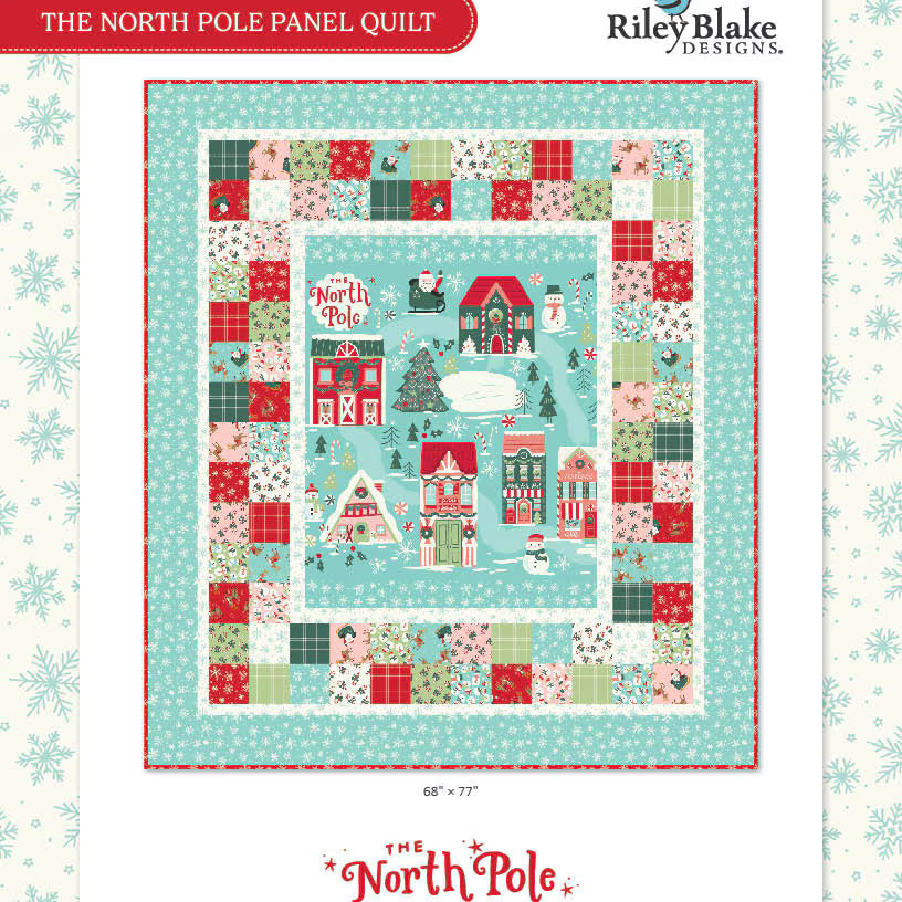 Christmas-themed quilt kit 