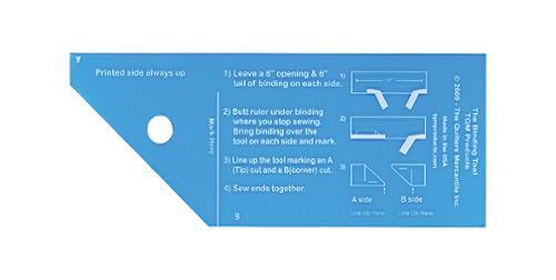 The Mini Binding Tool Template Ruler