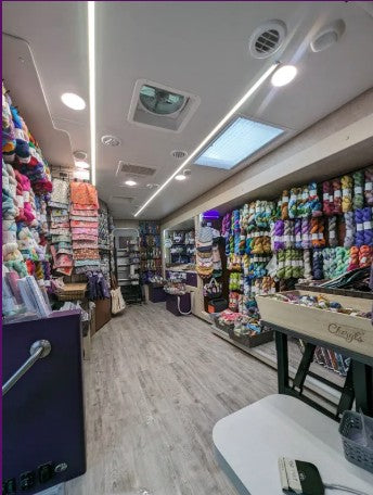 Yarn Adventure Truck at Quilting Mayhem
