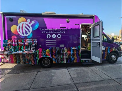 Yarn Adventure Truck at Quilting Mayhem