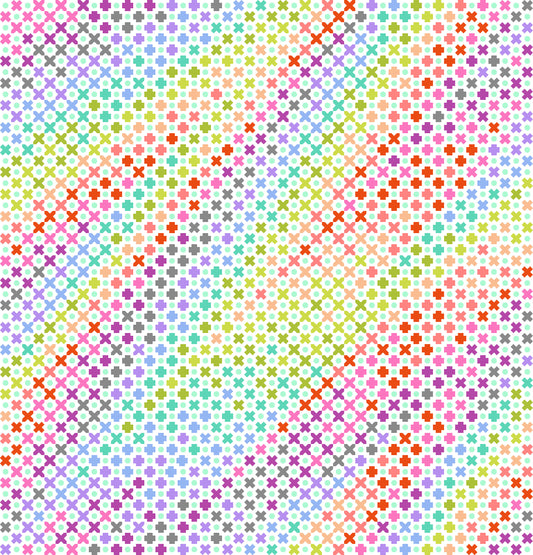 True Colors Minky - Northern Lights - Mint