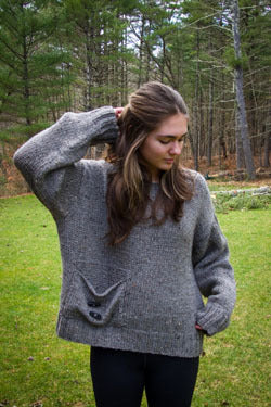 Tweed Boyfriend Sweater