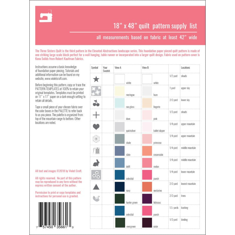 Elevated Abstractions: Three Sisters Quilt