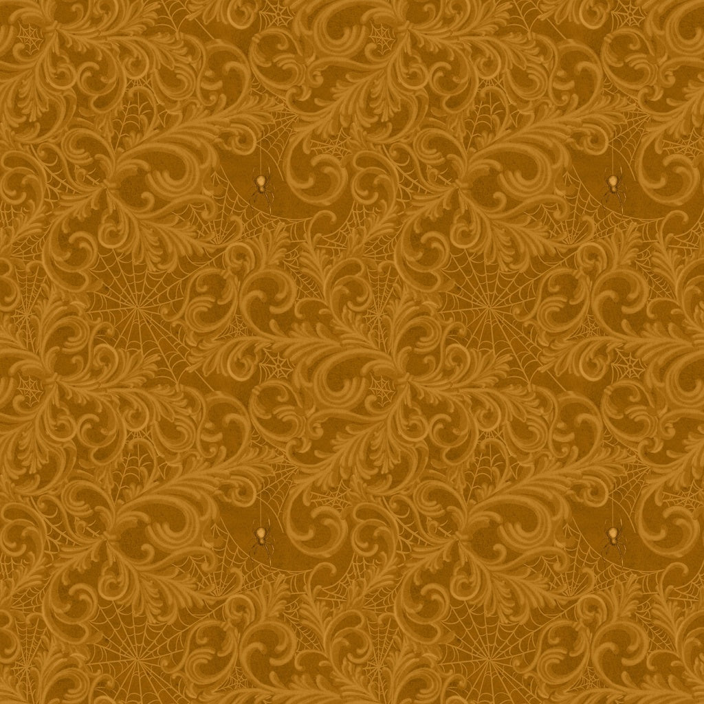 Brown ornate patterned background