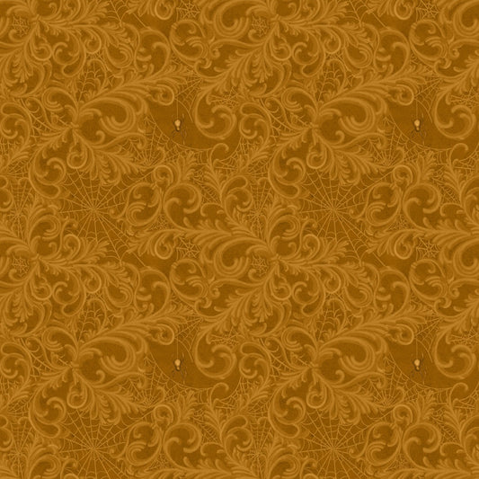 Brown ornate patterned background