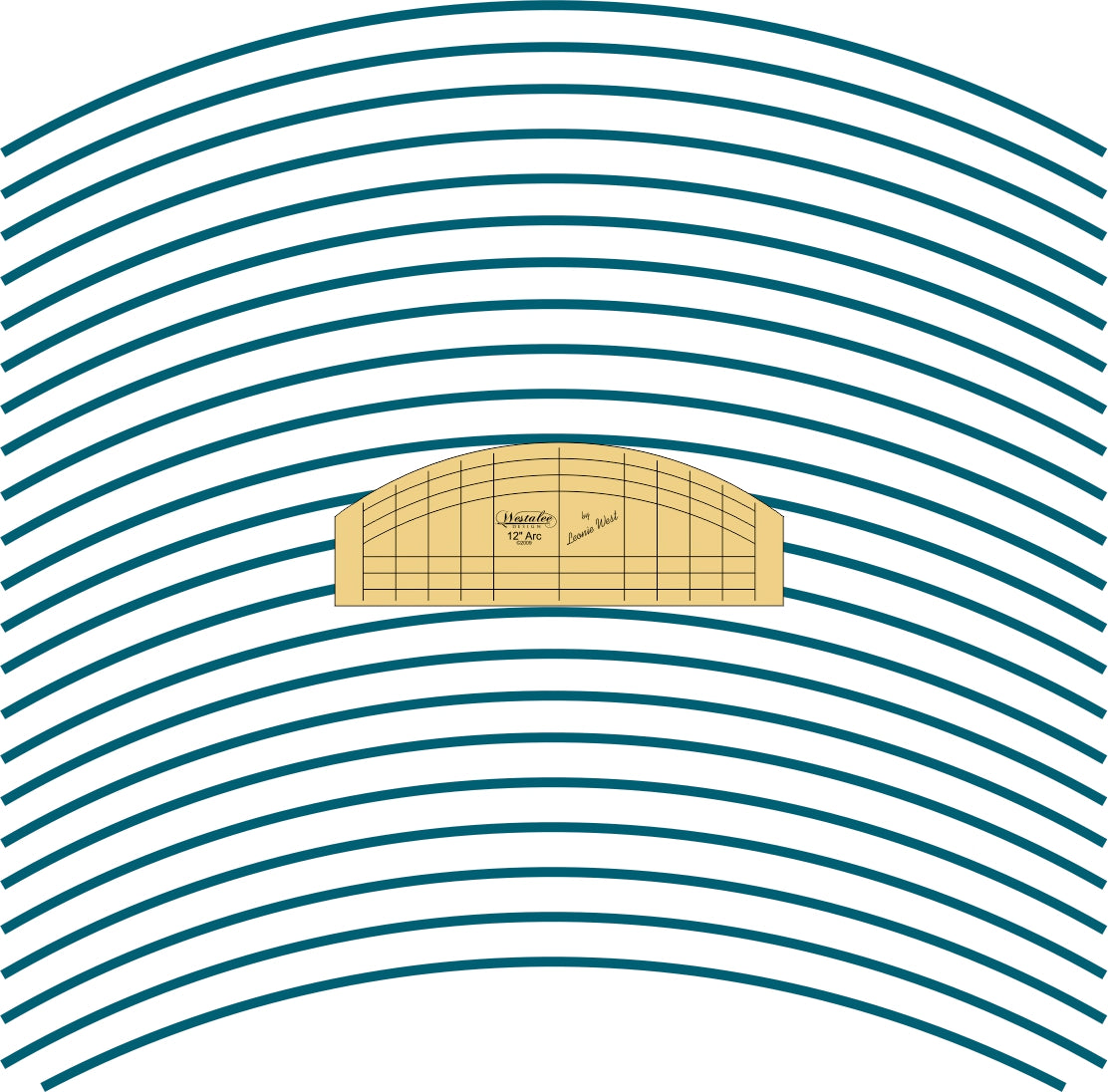 Westalee 12" ARC Template - High Shank