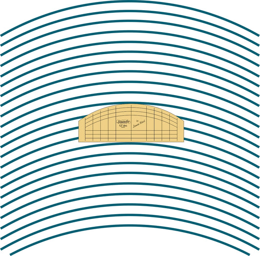 Westalee 12" ARC Template - High Shank