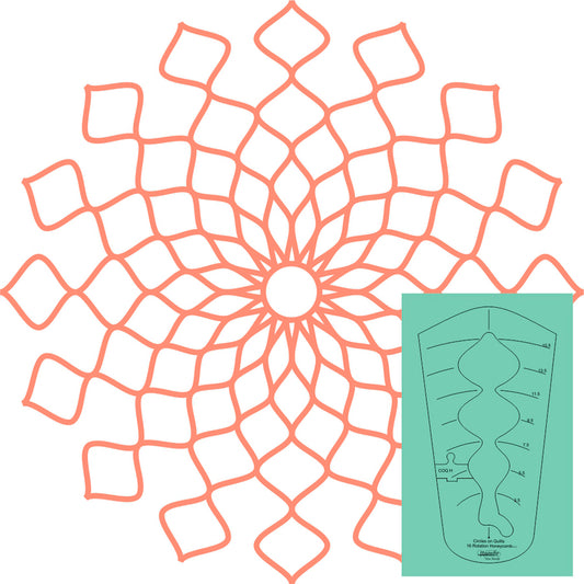 Westalee Honeycomb Template - Low Shank