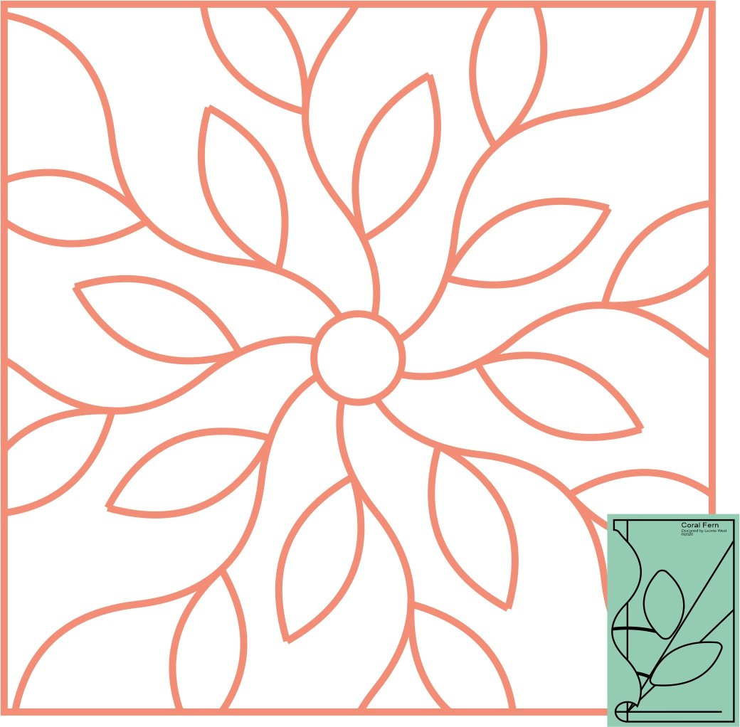 Westalee Coral Fern Template - Low Shank