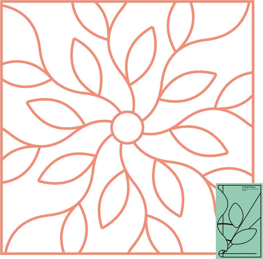 Westalee Coral Fern Template - Low Shank