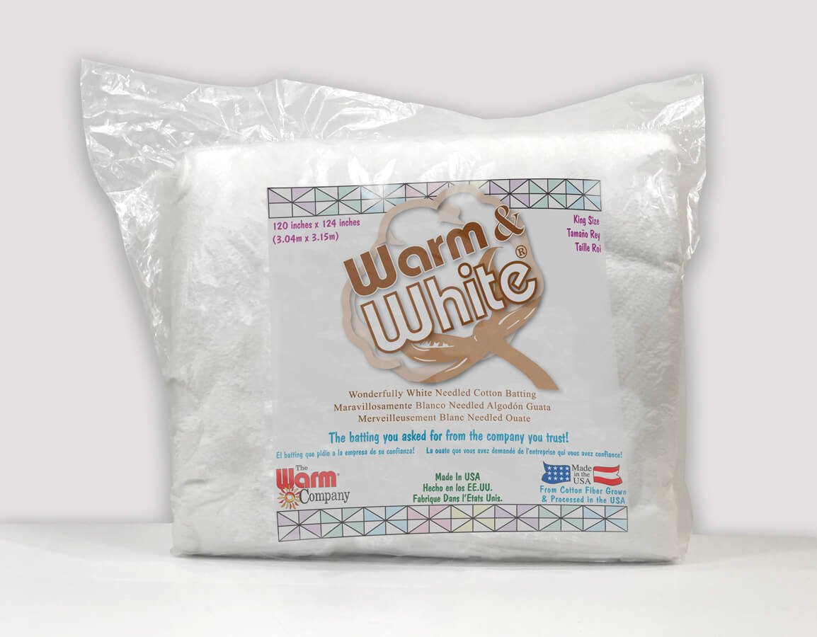 Warm & White Batting - King