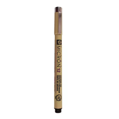 Pigma Micron 12 Pen .7mm Black