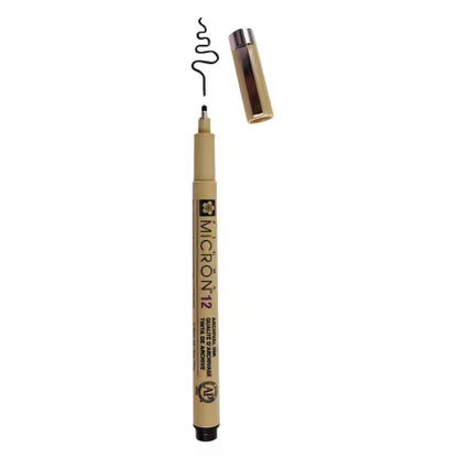 Pigma Micron 12 Pen .7mm Black