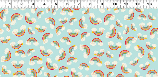 Noah & Friends 2 - Rainbows - Turquoise