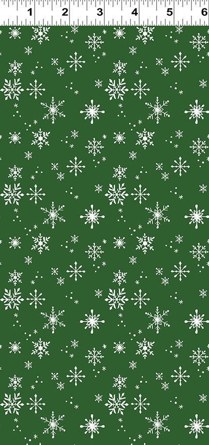 Santa Paws - Snowflakes - Forest